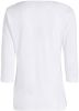 Tommy Hilfiger Shirt met 3/4 mouwen ORG CO SLIM BOAT NK TOP 3/4 SLV met logoborduursel online kopen
