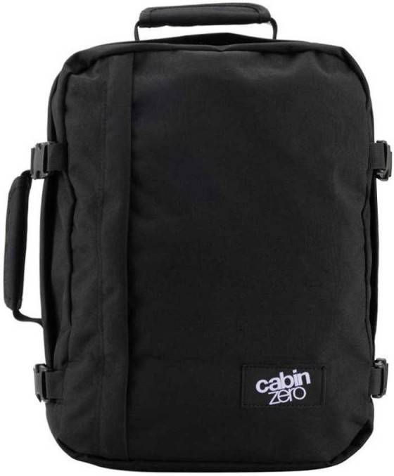 CabinZero Classic 28L Ultra Light Cabin Bag absolute black Weekendtas online kopen