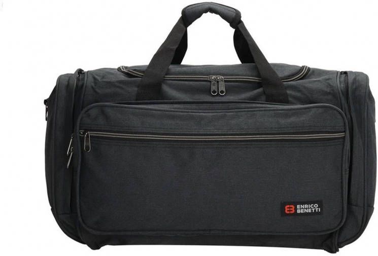 Enrico Benetti Montevideo Sport/Travelbag S zwart Weekendtas online kopen