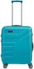 Travelite Vector 4 Wiel Trolley S turquoise Harde Koffer online kopen
