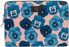 Wouf Azur laptophoes van canvas met bloemenprint 13 inch online kopen