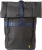 Lyle & Scott Recycled Rolltop Backpack Black online kopen