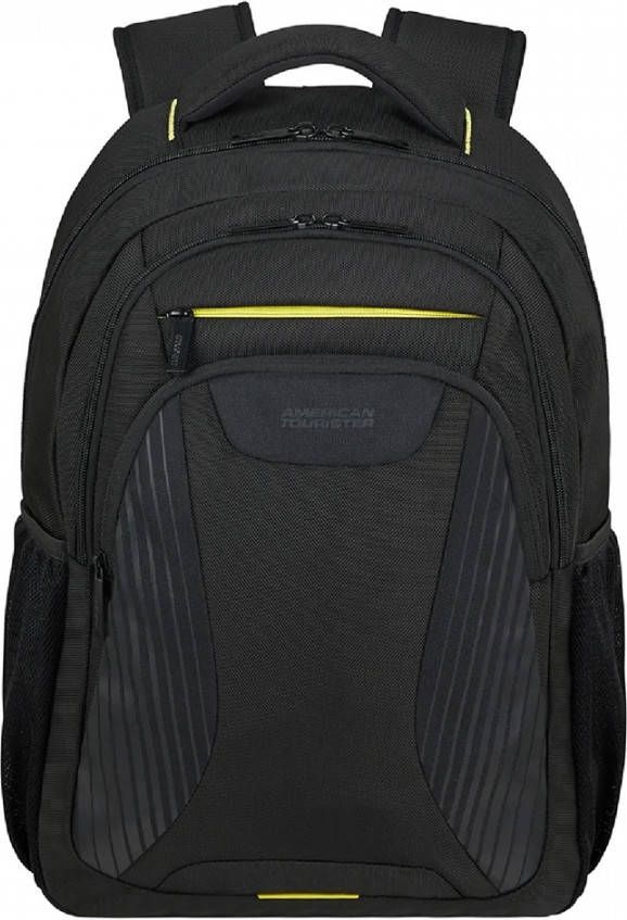 American Tourister At Work Laptop Backpack 15.6&apos, &apos, Eco Print bass black backpack