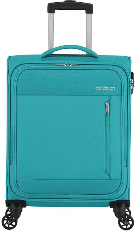 American Tourister Heat Wave Spinner 55 Aqua Blue