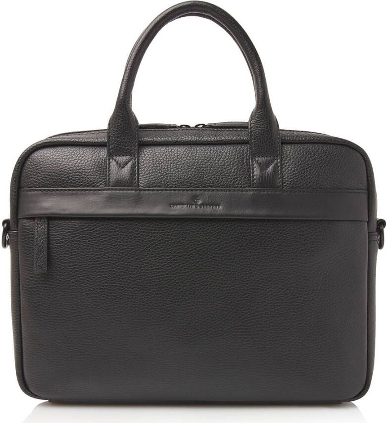 Castelijn & Beerens Laptop schoudertas Delta laptoptas 13 inch and tablet RFID Zwart