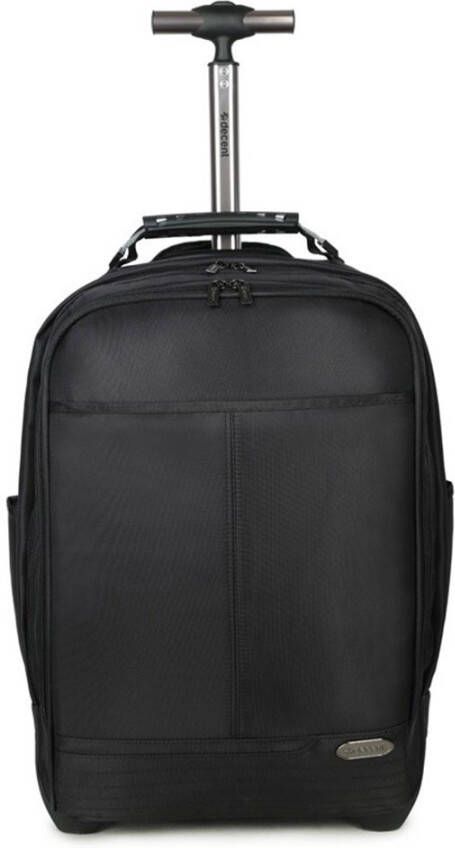 Decent B To Work Laptop Backpack/Wheels black backpack