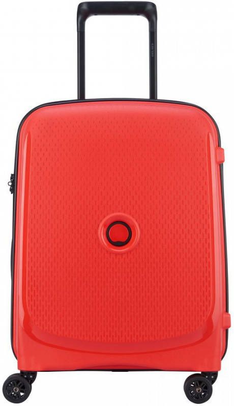 Delsey Belmont Plus Cabin Slim Spinner 55 Tangerine Orange
