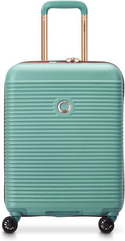 Delsey Freestyle 4 Wheel Handbagage Slim Trolley 55/40 cm Almond Green