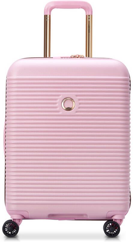 Delsey Freestyle 4 Wheel Handbagage Slim Trolley 55/40 cm Peony Pink