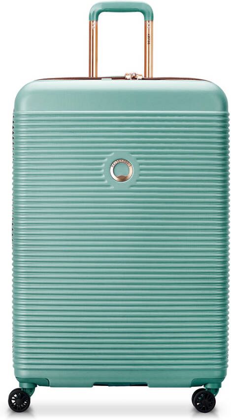 Delsey Freestyle 4 Wheel Trolley Large 76 cm Almond Green