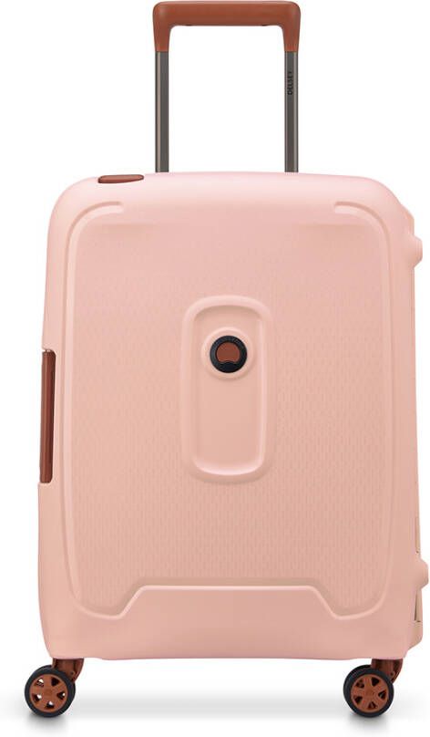Delsey Moncey 4 Wheel Slim Cabin Trolley 55 Pink