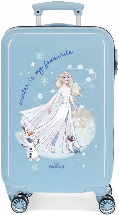 Kindertassen Frozen 2 Meisjes Kinderkoffer Abs 55 Cm 4 W My Favourite