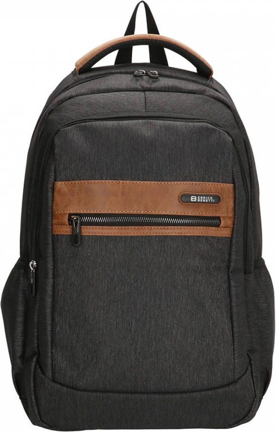 Enrico Benetti Dublin Rugtas 15&apos, &apos, grijs Laptoprugzak