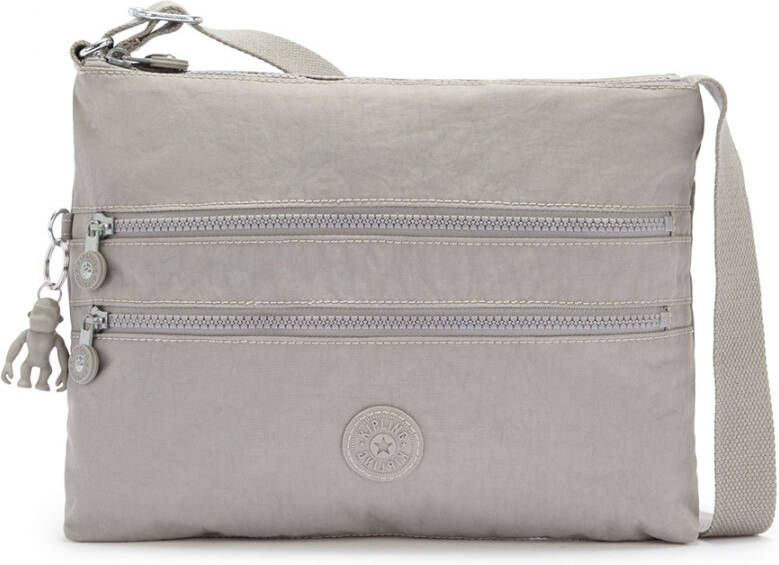 Kipling Alvar Schoudertas Grey Gris
