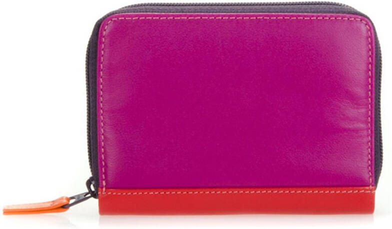 Mywalit Ladies Zip Around Fan CC Holder sangria multi Dames portemonnee