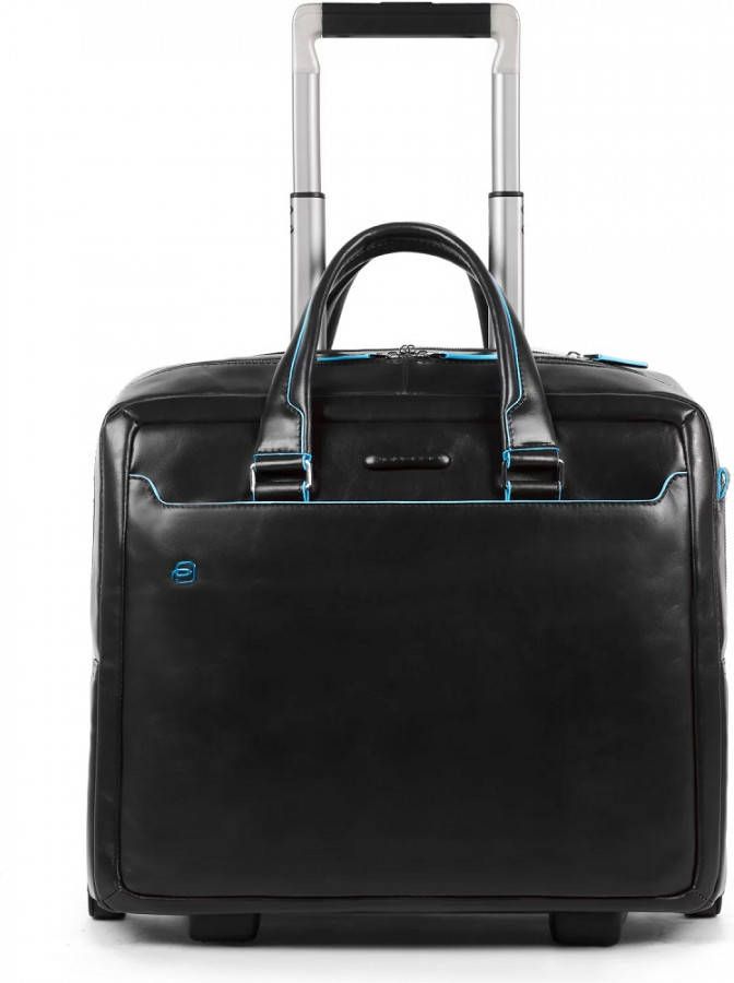 Piquadro Blue Square Business Trolley 15.6" Black