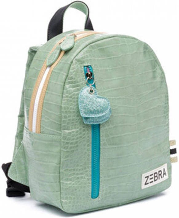 Zebra Trends Girls Rugzak S croco mint Kindertas