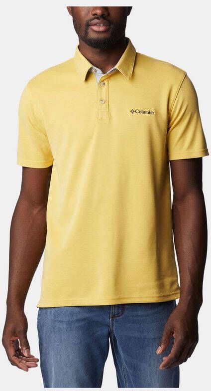 Columbia Nelson Point™ Polo Geel