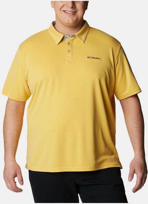 Columbia Nelson Point Polo Geel