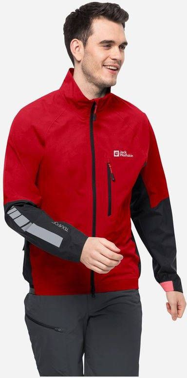 Jack Wolfskin Morobbia 2.5L Fietsjas Rood