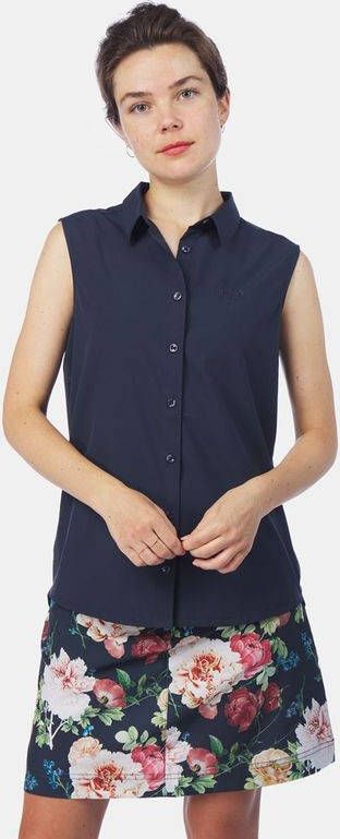 Jack Wolfskin Sonora Sleeveless Shirt Dames Blauw