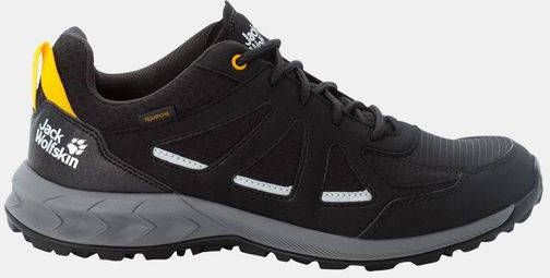 Jack Wolfskin Woodland 2 Texapore Low Wandelschoen Zwart