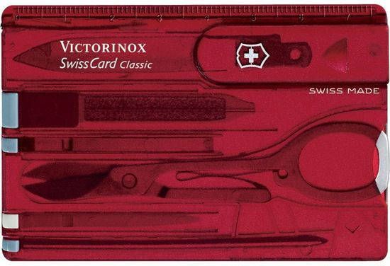 Victorinox 07100TB1 Jelly Swiss Card Multitool