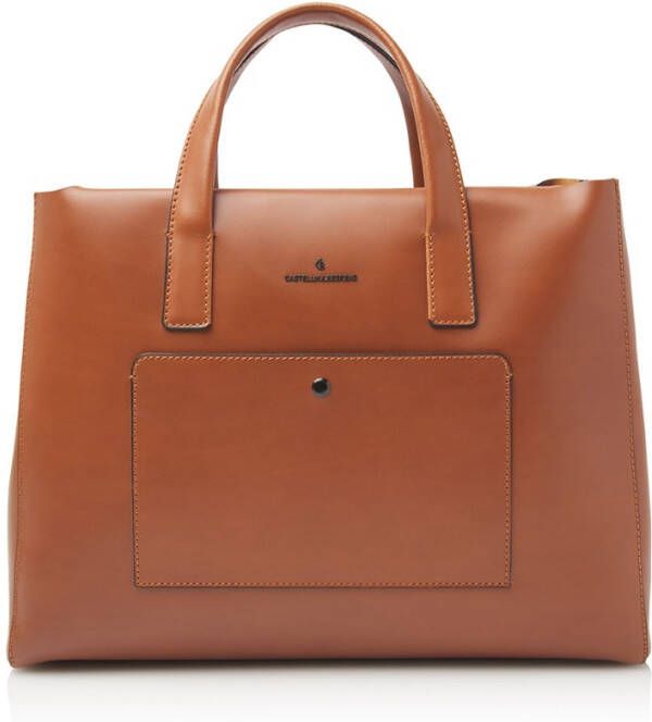 Castelijn & Beerens Sofie businesstas van leer met 15, 6 inch laptopvak