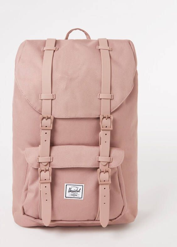 Herschel Supply Co. Little America Mid Volume Rugzak ash rose Laptoprugzak