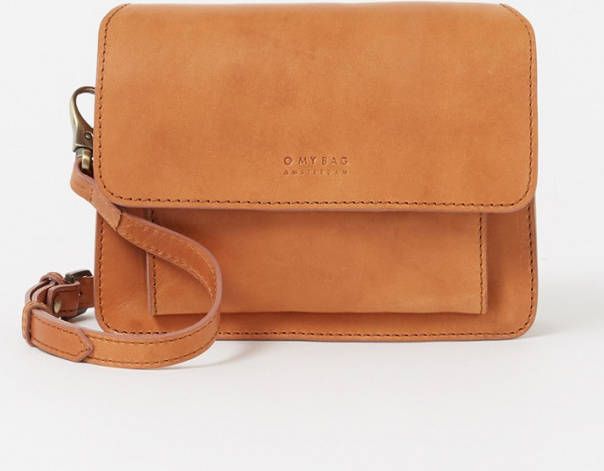 O My Bag Harper Mini schoudertas van leer met afneembare schouderriem