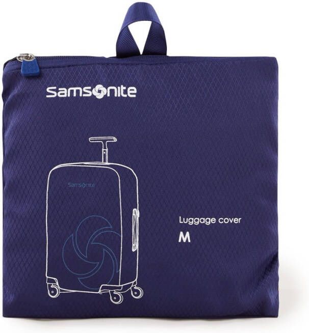 Samsonite Reiskoffers Global Ta Foldable Luggage Cover M Blauw