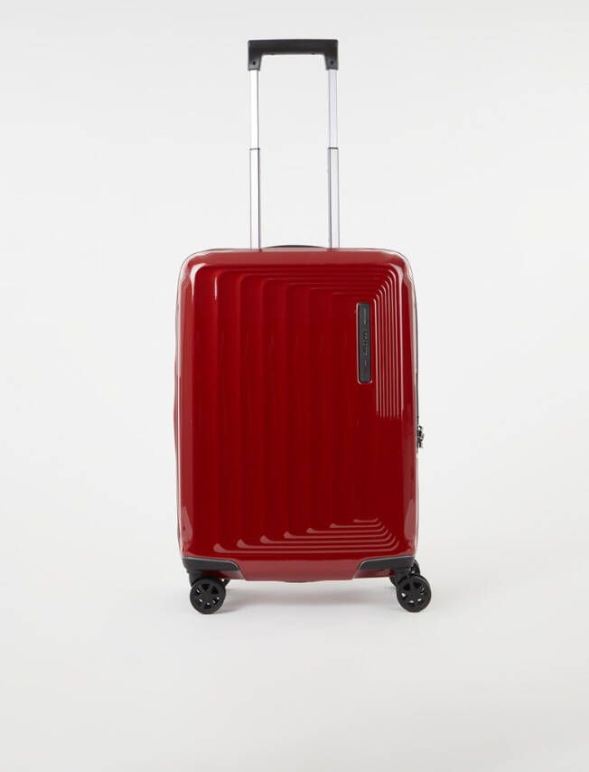 Samsonite Nuon expandable handbagagekoffer 55 cm metallic red