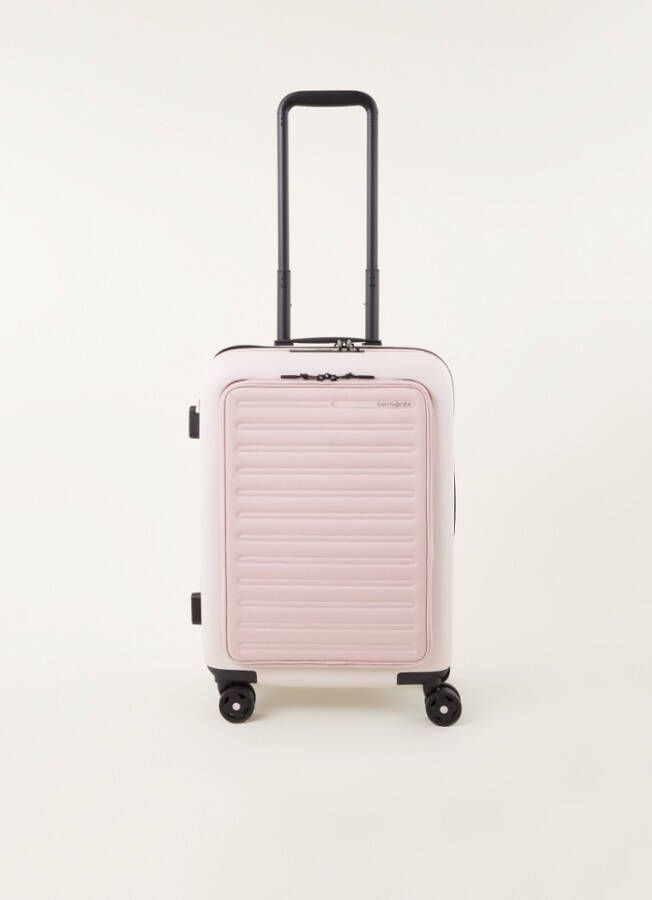 Samsonite Reiskoffers Stackd Spinner 55/20 Exp Easy Access Roze