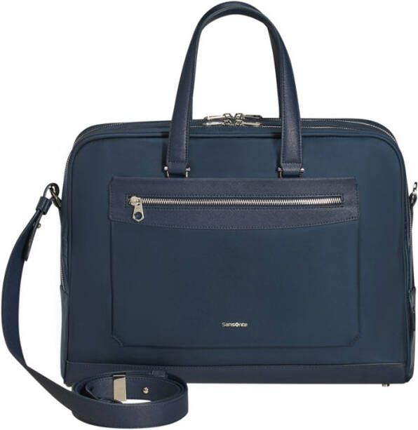 Samsonite Laptop schoudertas Zalia 2.0 Bailhandle 2 Comp 15.6 Inch Blauw