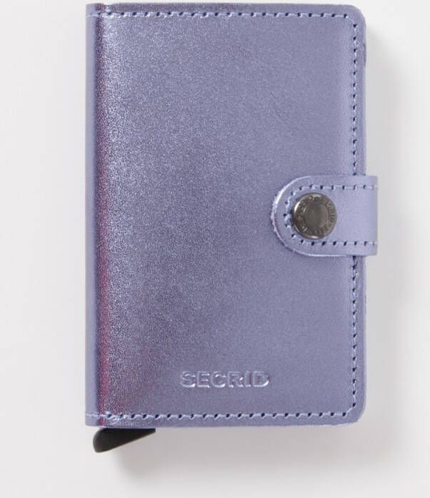 Secrid Miniwallet Portemonnee metallic lila Dames portemonnee