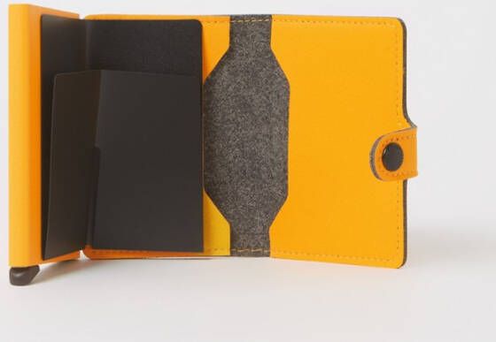 Secrid Miniwallet Portemonnee Yard Powder ochre Dames portemonnee