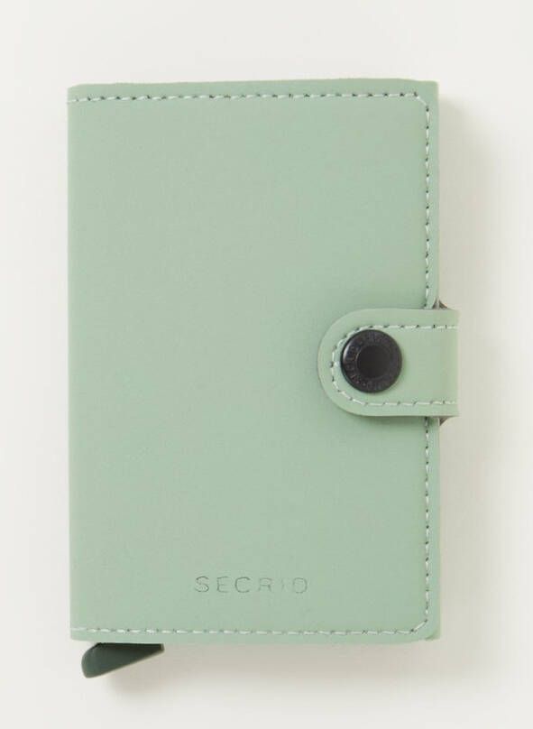 Secrid Miniwallet Portemonnee Yard Powder pistachio Dames portemonnee