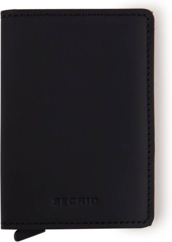 Secrid Slimwallet Portemonnee Matte black Dames portemonnee