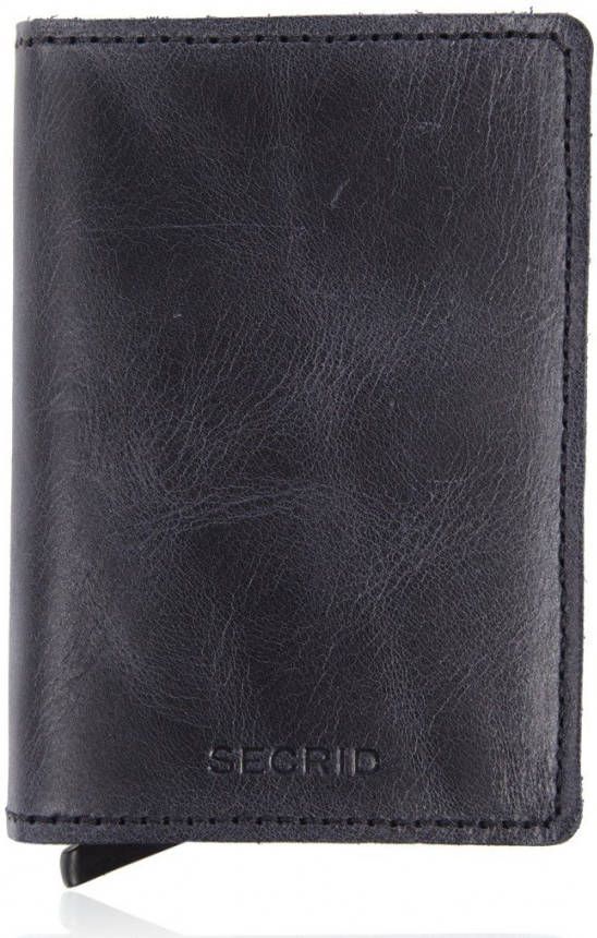 Secrid Slimwallet Portemonnee Vintage grey/black Dames portemonnee
