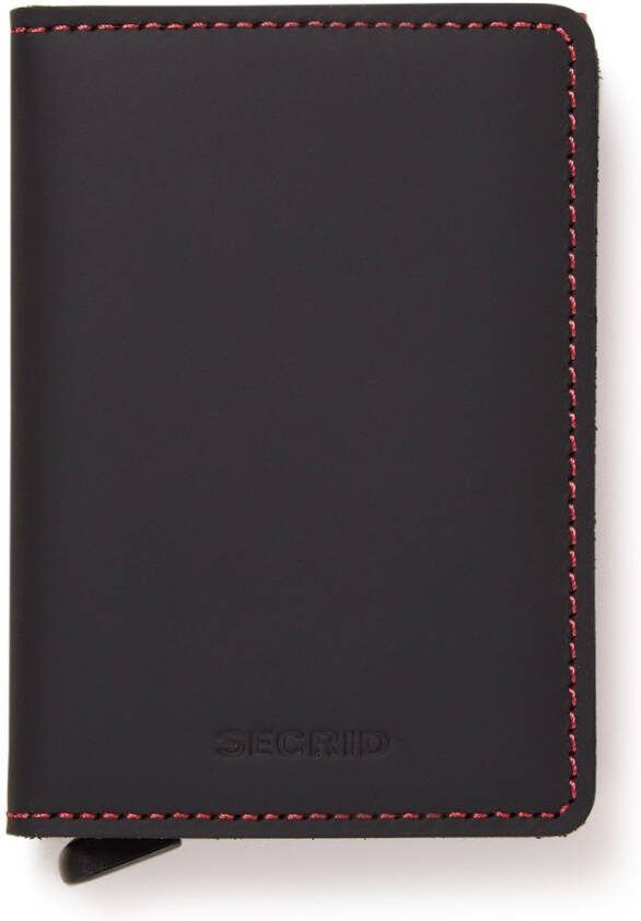 Secrid Slimwallet Portemonnee Matte black & red Dames portemonnee