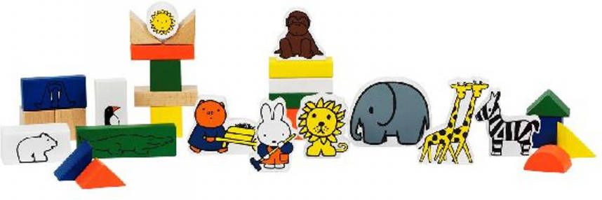 Bambolino Toys Nijntje Blokken Dierentuin