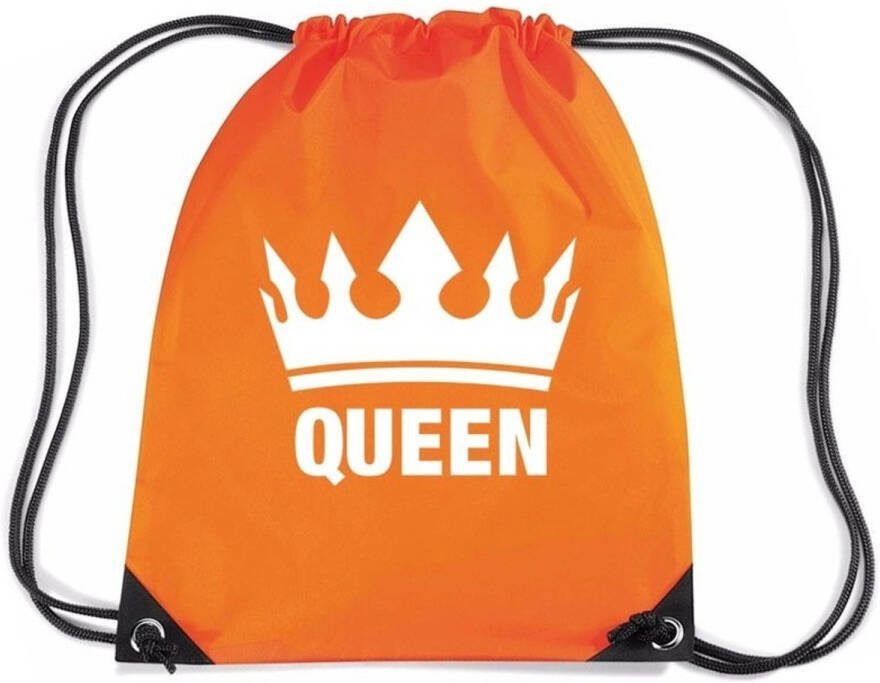 Bellatio Decorations Oranje Queen Rugzak Rugzakken
