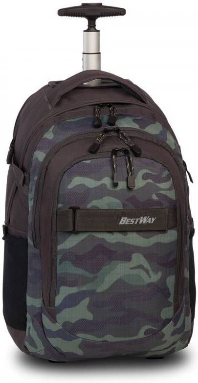 Bestway Trolley Rugzak Evolution Roller 21 Liter Olijfgroen/khaki