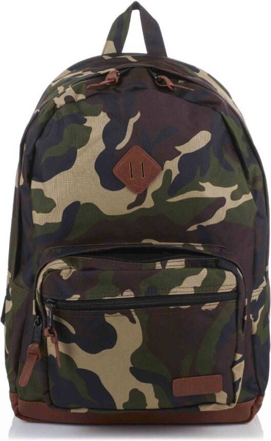 Enrico Benetti Montevideo Fortaleza Laptop Rugzak camouflage backpack
