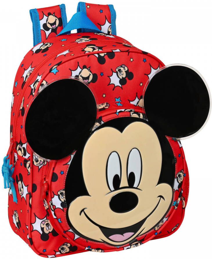 Disney Mickey Mouse Rugzak, Happy Smiles 34 X 28 X 10 Cm Polyester