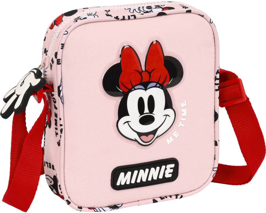 Disney Minnie Mouse Mini Schoudertas, Me Time 18 X 16 X 4 Cm Polyester