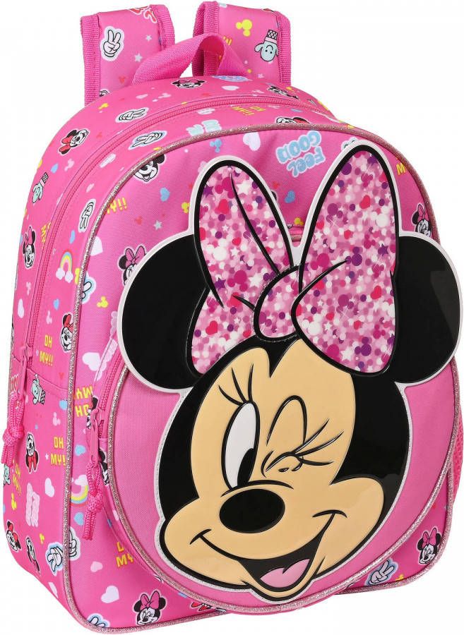 Disney Minnie Mouse Rugzak, Lucky 34 X 28 X 10 Cm Polyester