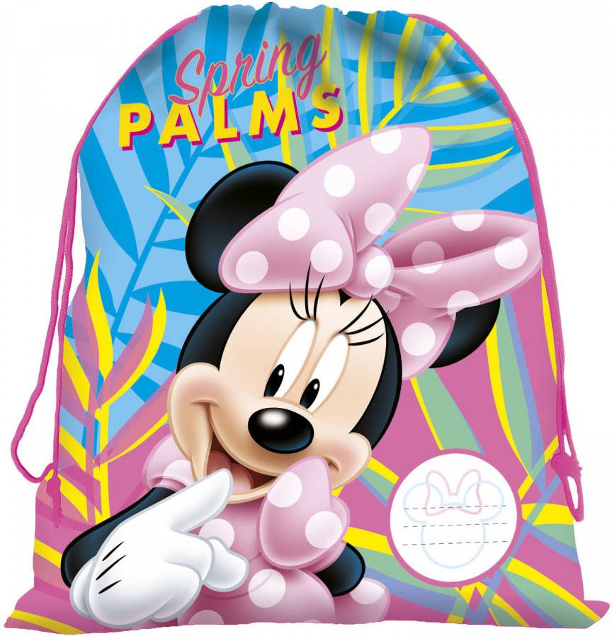 Disney Minnie Mouse Spring Palms Gymbag 42 X 33 Cm Multi