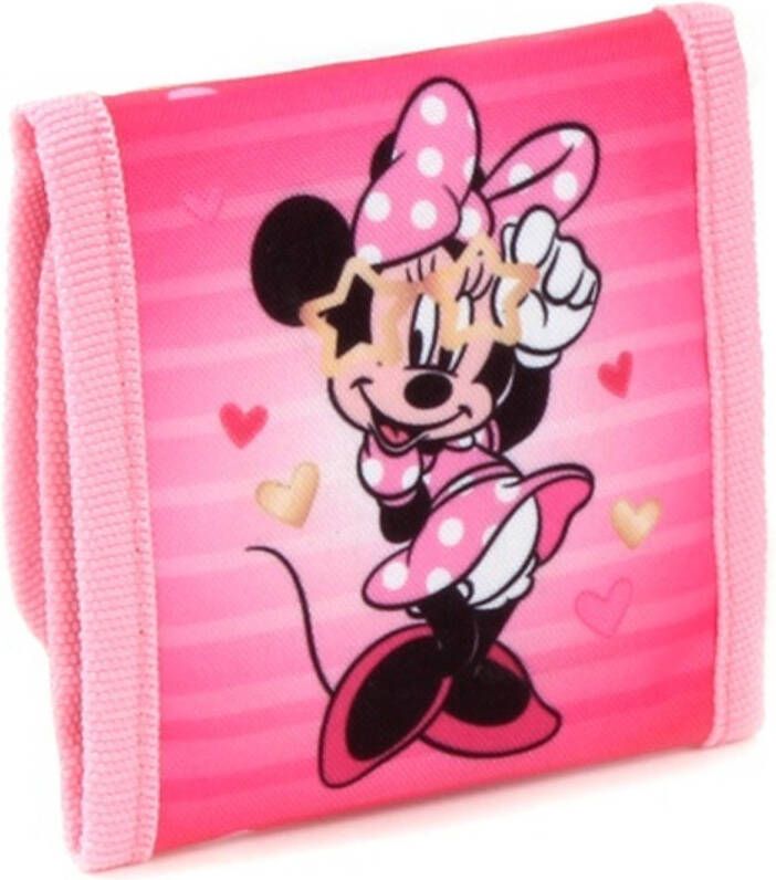 Disney Portemonnee Minnie Mouse Looking Fabulous 10 X 10 Cm Roze
