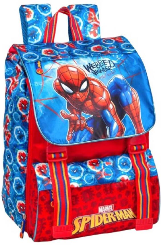 Disney Rugzak Spider man Jongens Polyester 25 Liter Rood/blauw